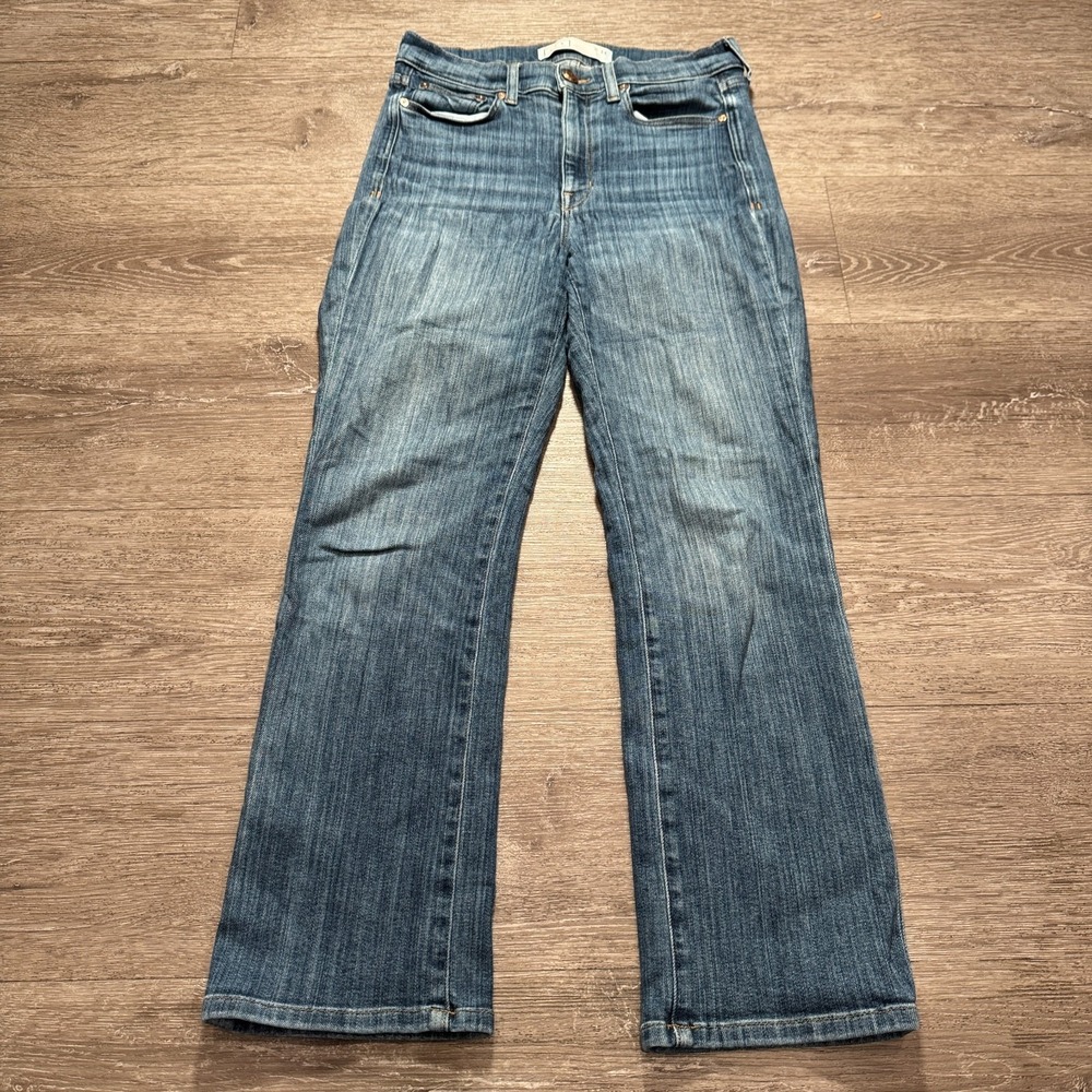 AYR Jeans Womens 28 Blue Denim The Pop Bootcut Stretch Made in USA Casual 28x28